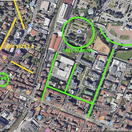 Appartement La Coccinella - Super-equipped And Well-served Mini-apartment Bergamo