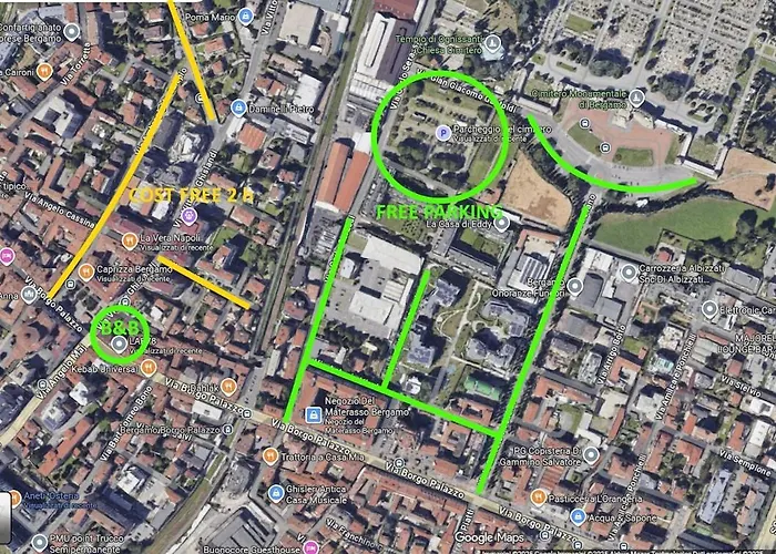 Appartement La Coccinella - Super-equipped And Well-served Mini-apartment Bergamo